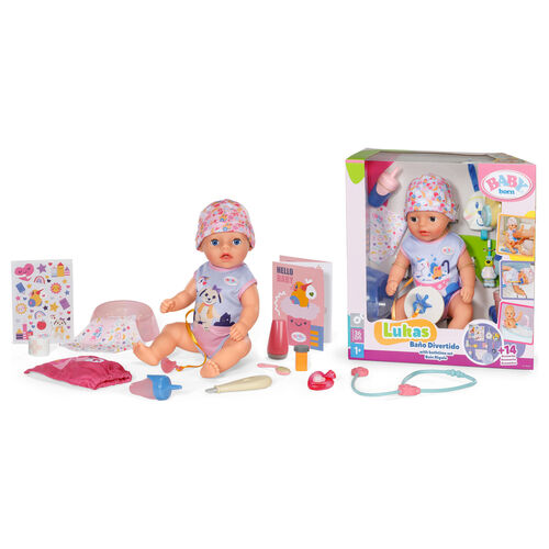 Baby Born Fun Bathroom Lukas doll 36cm