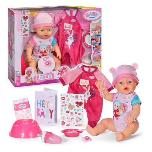 Baby Born Emma + Outfit doll 43cm