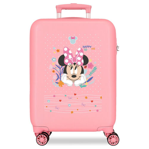 Maleta trolley ABS Happy To Be Me Minnie Disney 55cm