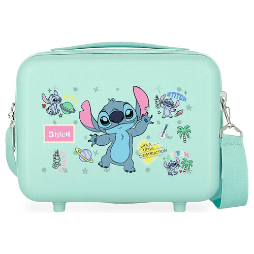 Disney Stitch Little Destrution ABS adaptable beauty case 29cm