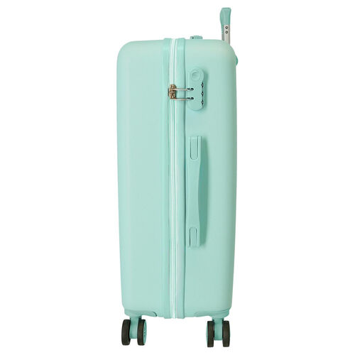 Set 2 maletas trolley ABS Little Destrution Stitch Disney 55/65cm