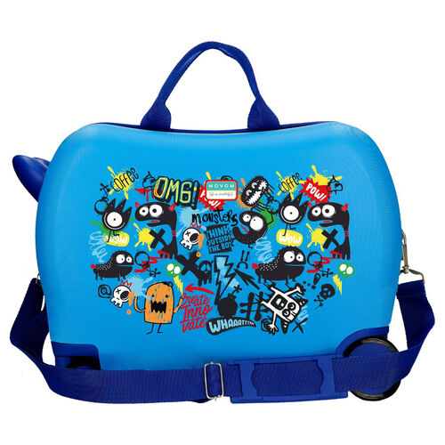 Maleta trolley ABS Monsters Az Movom 50cm