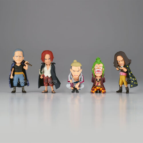 One Piece Red Hair Pirates vs Bartolomeo World Collectable assorted figure 7cm