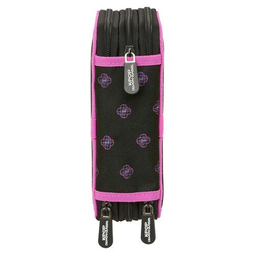 Plumier Negra Kpop Demon Hunters triple 37 pzs
