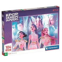 Puzzle 1 Super Kpop Demon Hunters 104pzs