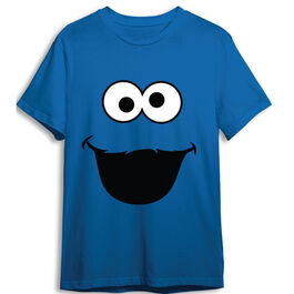 Camiseta Triki Monstruo de las Galletas Barrio Sesamo adulto