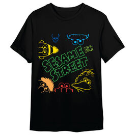 Camiseta Faces Barrio Sesamo adulto