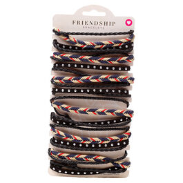 Pulsera Boho trenzada y tejida surtido