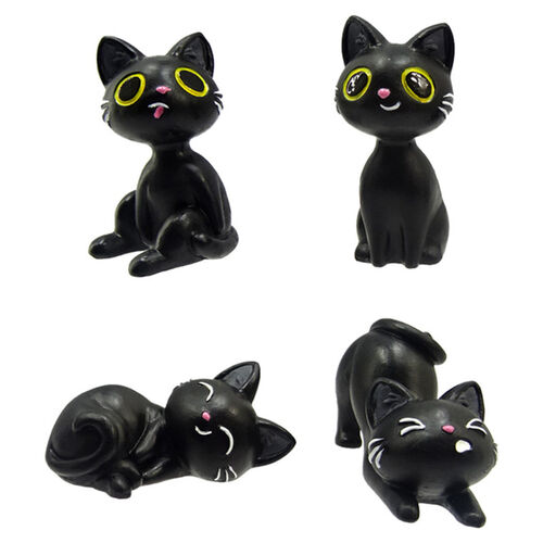 Amuleto en Caja Gato Negro surtido