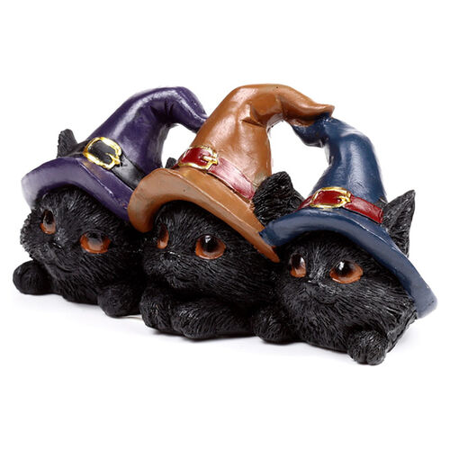 Figura Brujas Gato Negro 