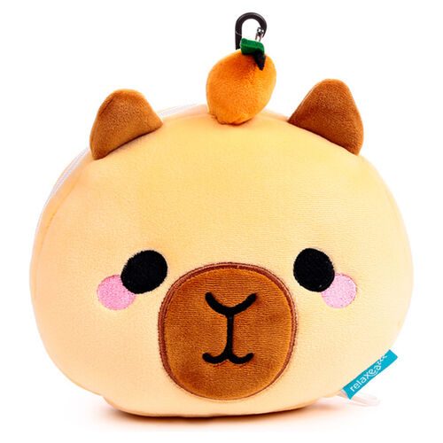 Capibara Duke Relaxeazzz travel pillow eye mask