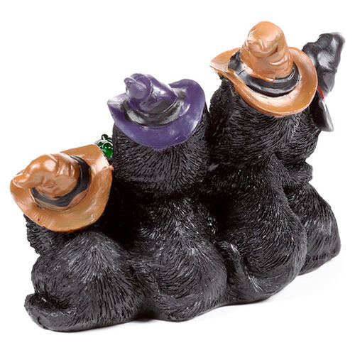 Figura luz LED Brujas Gato Negro 