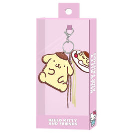 Llavero charm Pompompurin Hello Kitty