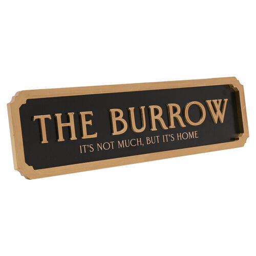 Cartel The Burrow Harry Potter