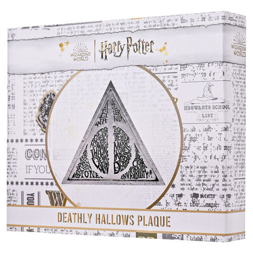 Placa Reliquias de la Muerte Harry Potter