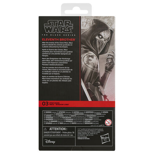Star Wars Maul Shadow Lord Eleventh Brother figure 15cm