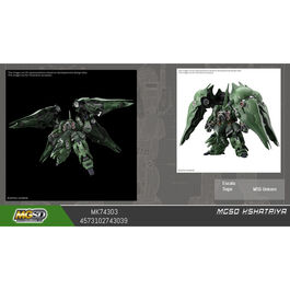 Mobile Suit Gundam MGSD Master Grade SD - MGSD Kshatriya model kit