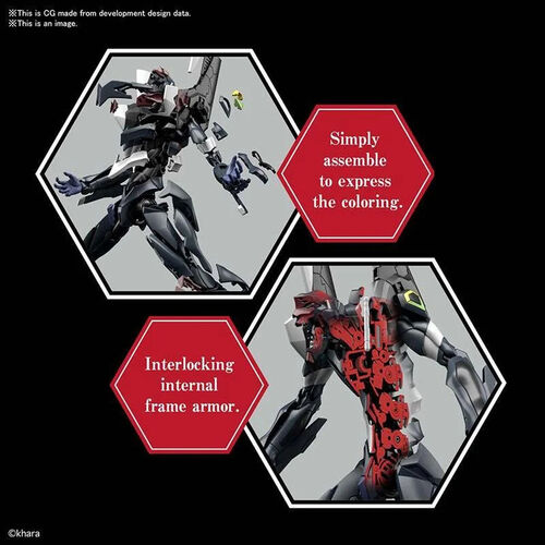 Mobile Suit Evangelion The Enchanted Shield of Virtue Unit-03 RG Multipurpose Humanoid Decisive Weapon model kit figure