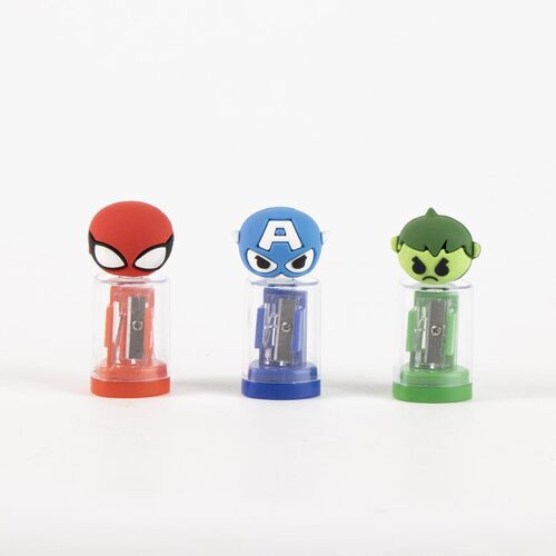 Marvel Avengers assorted pencil sharpener with container