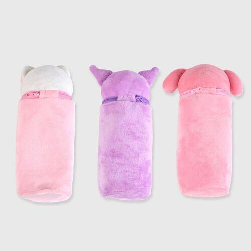 Disney Hello Kitty assorted plush pencil case