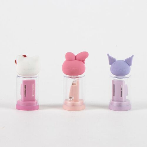 Sacapuntas contenedor Hello Kitty and Friends surtido