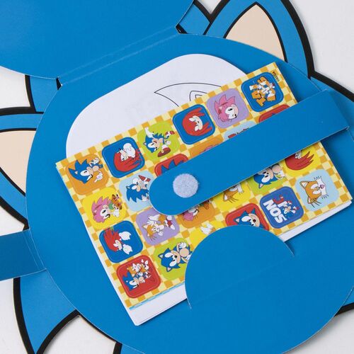 Album actividades coloreable Sonic the Hedgehog