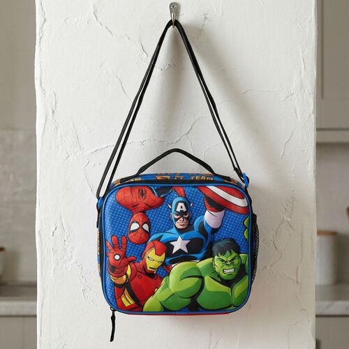Bolsa portameriendas 3D Vengadores Avengers Marvel