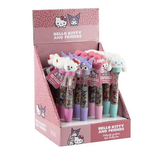 Boligrafo giratorio Hello Kitty surtido