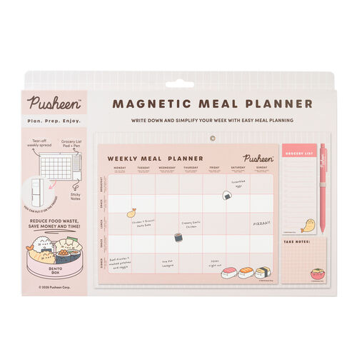 Planificador comidas magnetico Sushi Roll Pusheen
