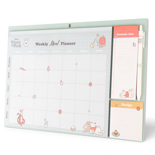 Disney Winnie the Pooh magnetic meal planner