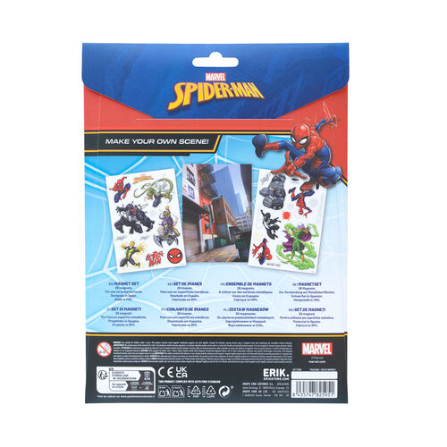 Marvel Spiderman set of die-cut magnets