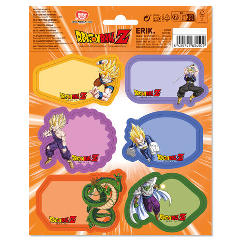 Etiquetas adhesivas premium Dragon Ball