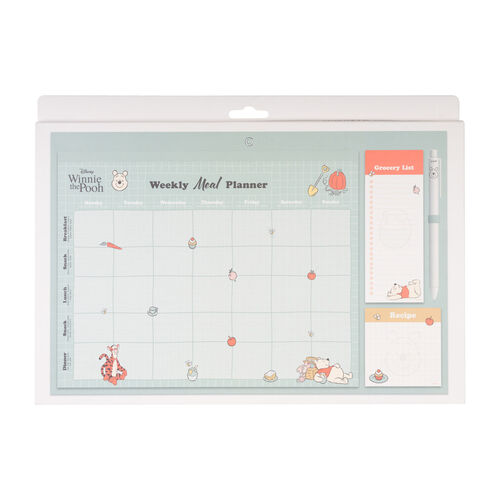 Disney Winnie the Pooh magnetic meal planner
