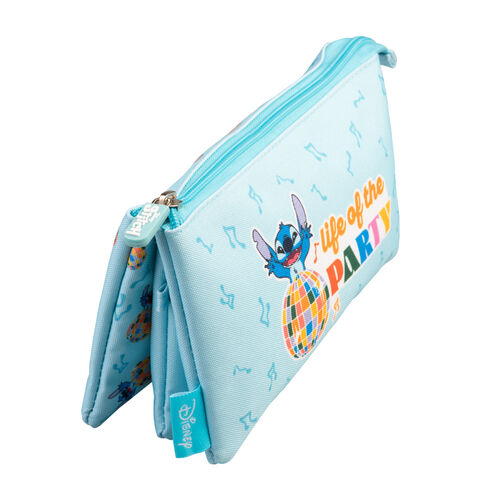 Disney Stitch triple pencil case