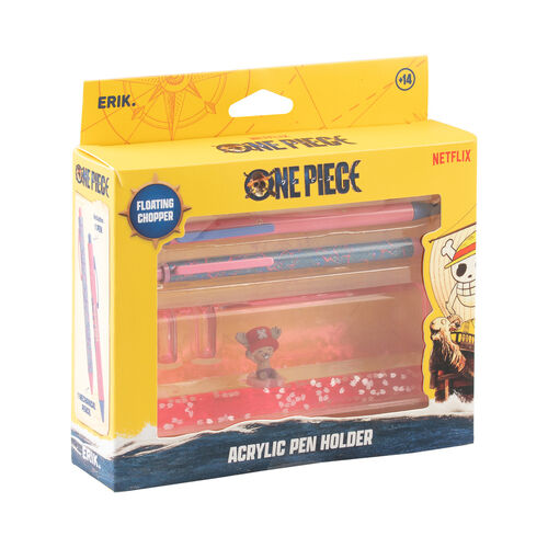 Base acrilica + lapiz y boligrafo Chopper One Piece