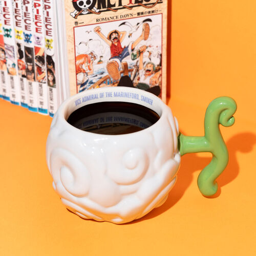One Piece Smoke-Smoke Fruit 3D mug