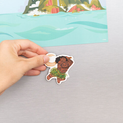 Set imanes troquelados Vaiana Moana Disney
