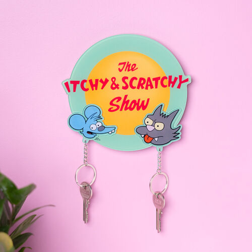 The Simpsons key hanger with keyring