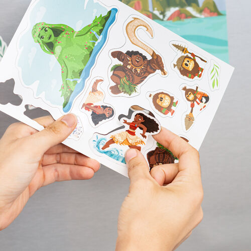 Set imanes troquelados Vaiana Moana Disney