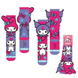 Hello Kitty Kuromi assorted socks