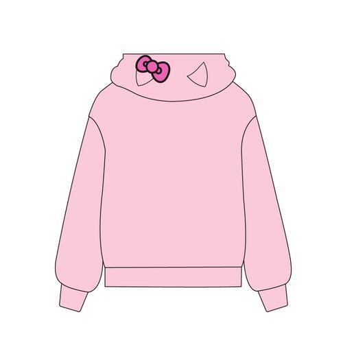 Hello Kitty zipper hoodie