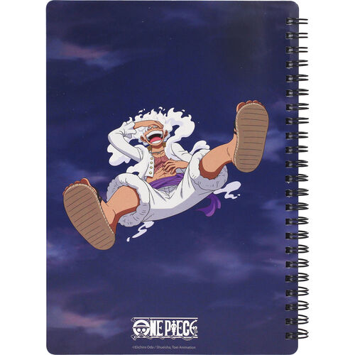 One Piece Gear 3D notebook