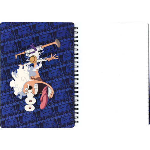 One Piece Gear 3D notebook