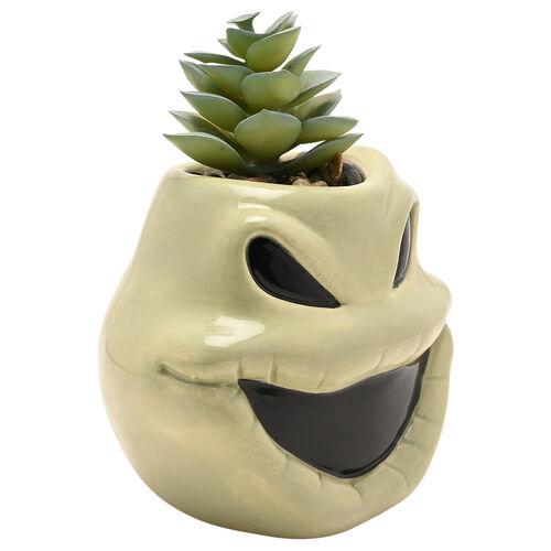 Disney Nightmare Before Christmas Oggie Boogie planter with faux plant