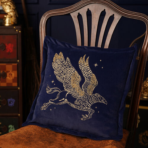 Harry Potter Buckbeak velvet cushion