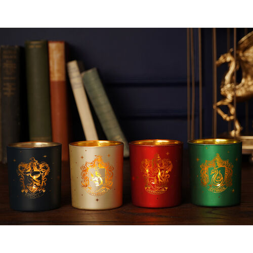 Set 4 portavelas Casas Hogwarts Harry Potter