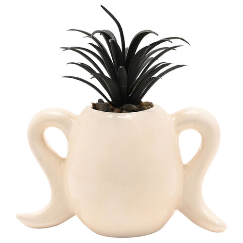 Disney Nightmare Before Christmas Zero planter with faux plant