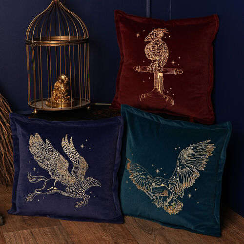 Harry Potter Buckbeak velvet cushion