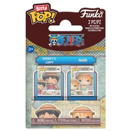 Bitty POP pack 2 figures One Piece Luffy & Nami