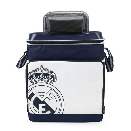 Bolsa porta alimentos carrito y ruedas Real Madrid